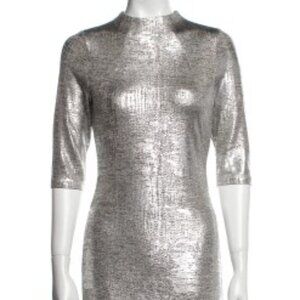 Alice + Olivia dress, silver, women's size 8